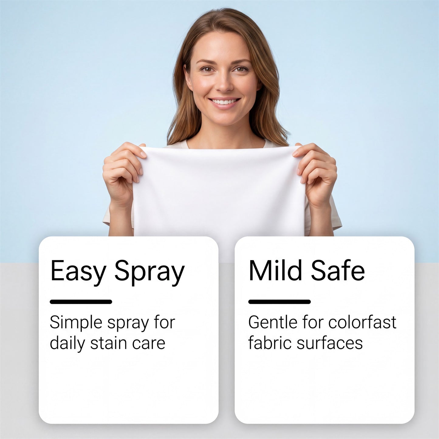 JAKEHOE Stain Remover Spray: Gently cleans stubborn stains on clothes, leaves a pleasant fragrance, and is easy to use.
